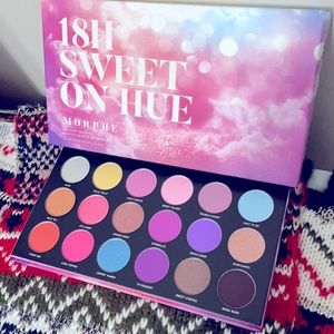 NIB Morphe 18H Sweet on Hue Eyeshadow Palette